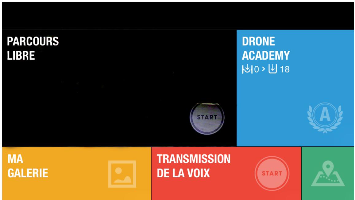 PARCOURS LIBRE DRONE ACADEMY ↓↓0 > ↓↓ 18 MAGALERIE TRANSMISSION DE LA VOIX START