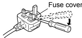 PANASONIC EH-NA98-K825 - How to replace the fuse - 2