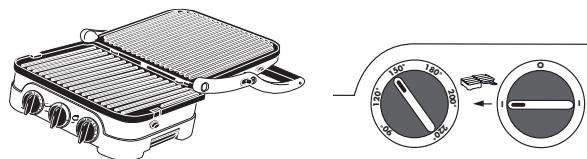 CUISINART GR4 NE - FONCTION BARBECUE - 1