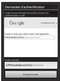 SAMSUNG SNH-E6440 - Demande d'authentication du compte Google - 2