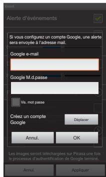 SAMSUNG SNH-E6440 - Réglage événmt - 2