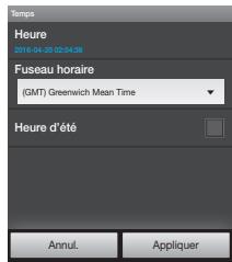 SAMSUNG SNH-E6440 - Réglage de l'heure - 1