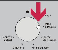 ROSIERES RF748941013510 - - REGLAGE DE L'HEURE - 1