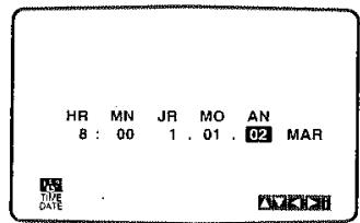 LG-GOLDSTAR VF-28 - Appuyez plusieurs fois sur ou sur ∇ pour sélectionner: ARR., SOFT ou SHARP. - 12