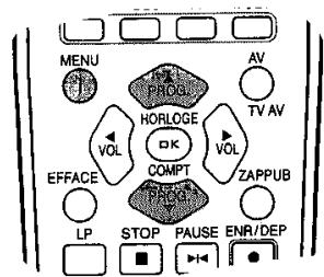 LG-GOLDSTAR VF-28 - Appuyez plusieurs fois sur ou sur ∇ pour sélectionner: ARR., SOFT ou SHARP. - 7