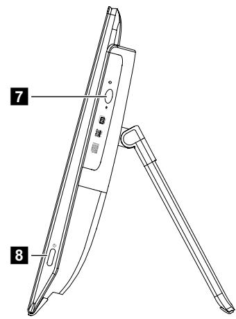 LENOVO C20-05 FOB3002JFRC - Vues latérales gauche et droite de l'ordinateur - 3