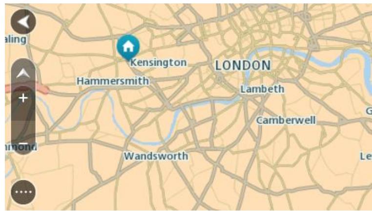TOMTOM GOGuide - Planifier un parcours à l'aide de la carte - 1
