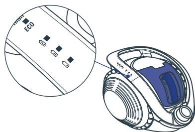 ROWENTA X7767 - NIVEAUX DE BATTERIE - 1