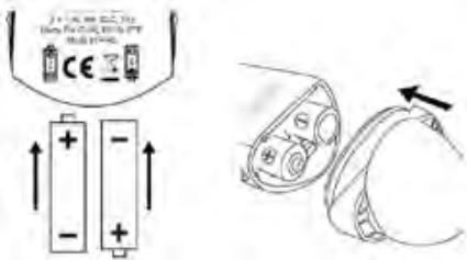 OKOIA PEDI2 - INSTALLATION DES PILES - 2