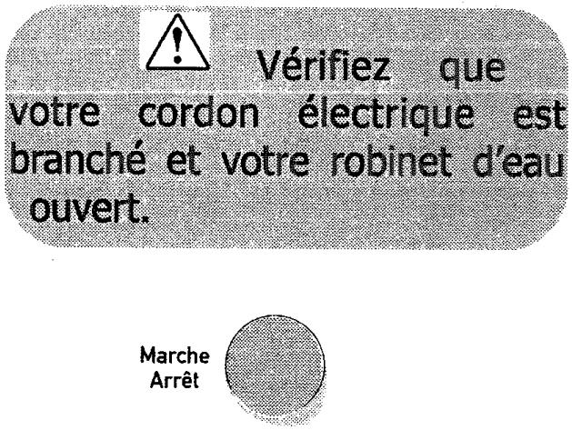 VEDETTE VLA 734 - Sélection d'un programme de lavage - 1