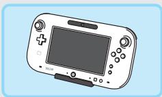 NINTENDO PACK Wii U PREMIUM - Poser le Wii U GamePad verticallement - 1