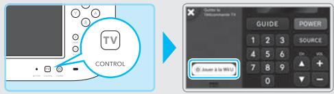 NINTENDO PACK Wii U PREMIUM - Allumer la console avec le bouton TV (TV) du Wii U GamePad - 1