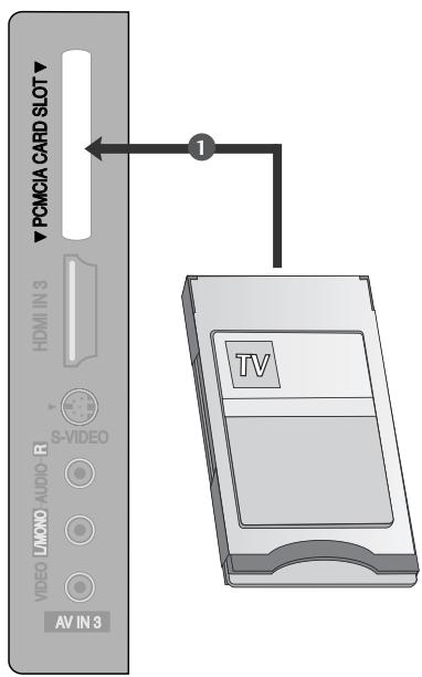 LG-GOLDSTAR 37LG3500 - INSERTION DU MODULE CI - 1
