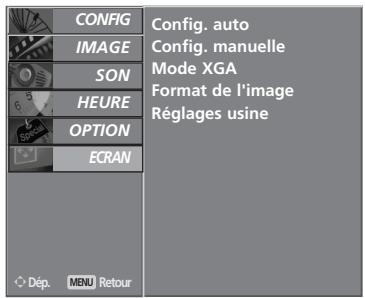 LG-GOLDSTAR 37LG3500 - Sélection du mode XGA large - 6