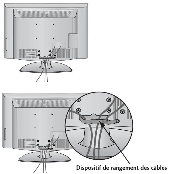 LG-GOLDSTAR 37LG3500 - Refermez le DISPOSITIF DE RANGEMENT DES CÂBLES comme illustré - 1