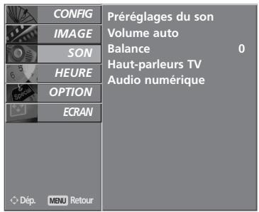 LG-GOLDSTAR 37LG3500 - ACTIVATION ET DÉSACTIVATION DES HAUT-PARLEURS - 6