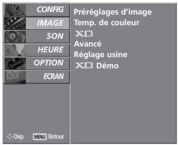 LG-GOLDSTAR 37LG3500 - Tonalité de couleur - Option Utilisateur - 2