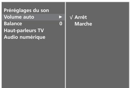 LG-GOLDSTAR 37LG3500 - ÉGALISATION AUTOMATIQUE DU VOLUME (VOLUME AUTO.) - 3
