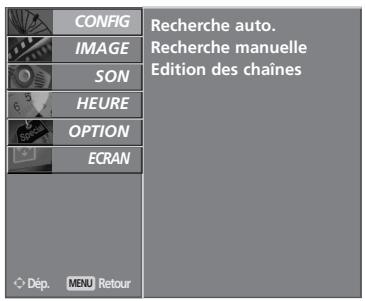 LG-GOLDSTAR 37LG3500 - RECHERCHE AUTOMATIQUE DES CHÂINES (EN MODE ANALOGIQUE) - 2