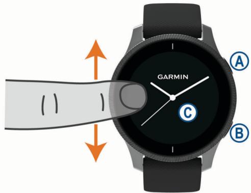 GARMIN VENU SQ SLATE/SLATE - Présentation de l'appareil - 1