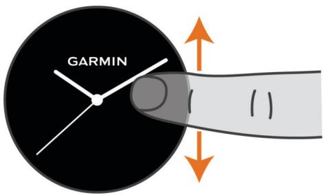 GARMIN VENU SQ SLATE/SLATE - Affichage des widgets - 1