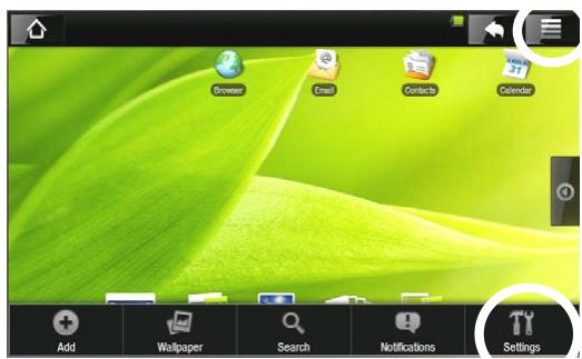 ARCHOS 5IT 50060 - PARAMÉTRES PRINCIPAUX - 1