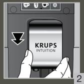 KRUPS YY5058 - MANUAL DEEP CLEANING OF MILK SYSTEM - 5 MIN - 3