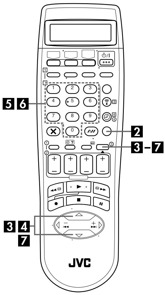 JVC HR-S8850MS - Raccorder le contrôleur satellite au magnétoscope. - 1