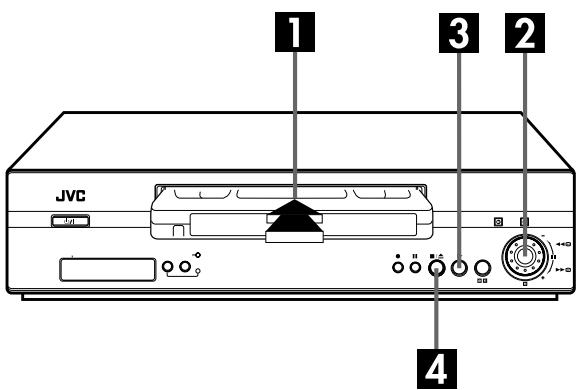 JVC HR-S8850MS - Lecture simple - 1