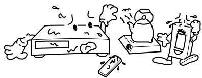 JVC HR-S8850MS - Attention à la condensation - 1