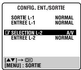 JVC HR-S8850MS - Selectionner le mode d'entrée pour le connecteur AV2 (L-2) ENTREE/DECODEUR. - 1