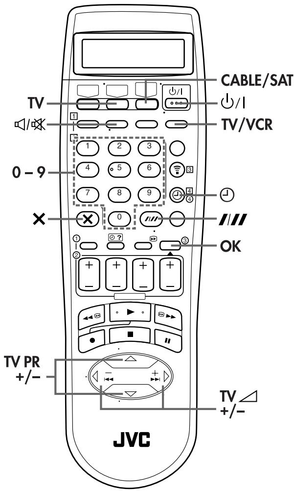 JVC HR-S8850MS - REMARQUE: - 1