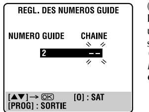 JVC HR-S8850MS - Réglage des numérios guides - 1