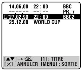 JVC HR-S8850MS - Sélectionner le programme. - 1