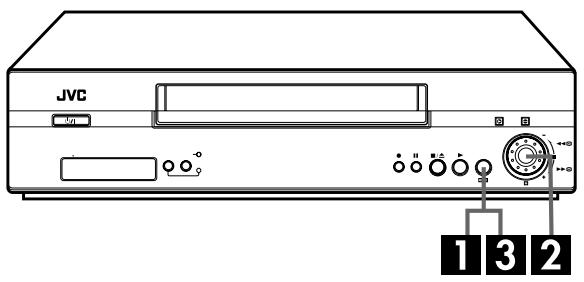 JVC HR-S8850MS - Avant d'effectuer l'enregistrement par minuterie express de 24 heures: - 1