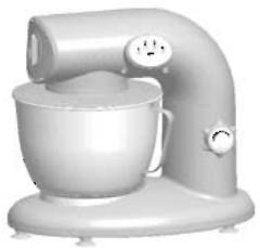 KOENIG KM80S - Mélangeur, Fouet, Crochet pétrisseur - 1