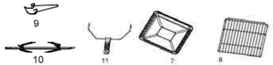 SAUTER SMF425MW - Les accessoires : - 1