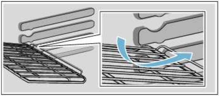 SAUTER SMF425MW - Positionnement de la grille : - 1