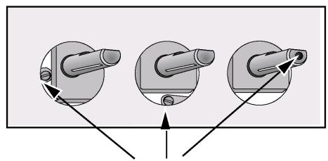 ARTHUR MARTIN 6 9701 CCX - Réglage du ralenti du brûleur de four - 3