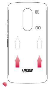YEZZ ZENIOR ANDY AZ4.5 NOIR - Insérer une carte mémoire (en option) - 1