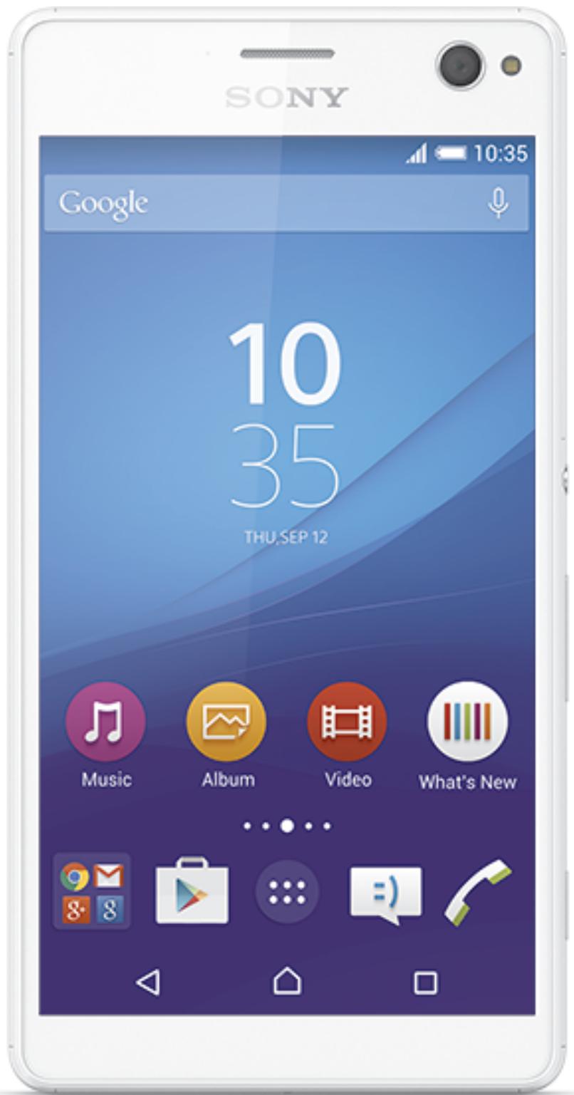 SONY XPERIA C4 DS BLANC - Xperia™ C4 dual Guide de l'utilisateur - 1