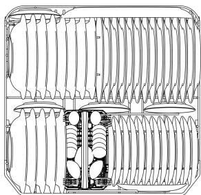 SMEG PLA647G - CHARGEMENT DU PANIER INFÉRIEUR - 1