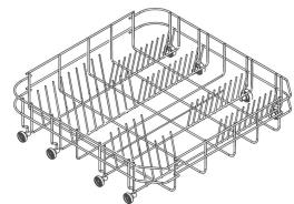 SMEG PLA647G - PANIER INFÉRIEUR - 1