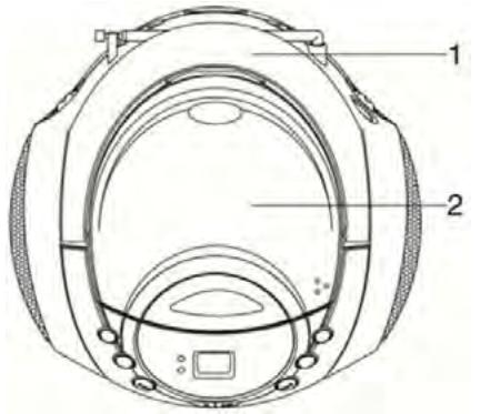 DARTY DCYBELRadioBOOM - COMMANDES - 1