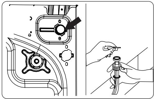 DE DIETRICH DWD485QJE - Filtre des raccords d'arrivee d'eau - 1
