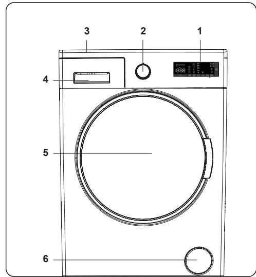 DE DIETRICH DWD485QJE - APERÇU DE VOTRE APPAREIL - 1