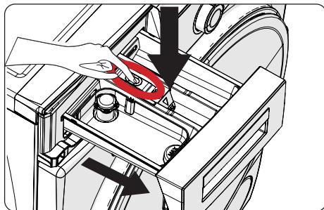 DE DIETRICH DWD485QJE - Bac à produits - 2