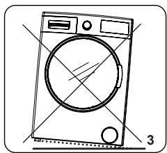 DE DIETRICH DWD485QJE - Réglage des pieds / Réglage des haubans ajustables - 3