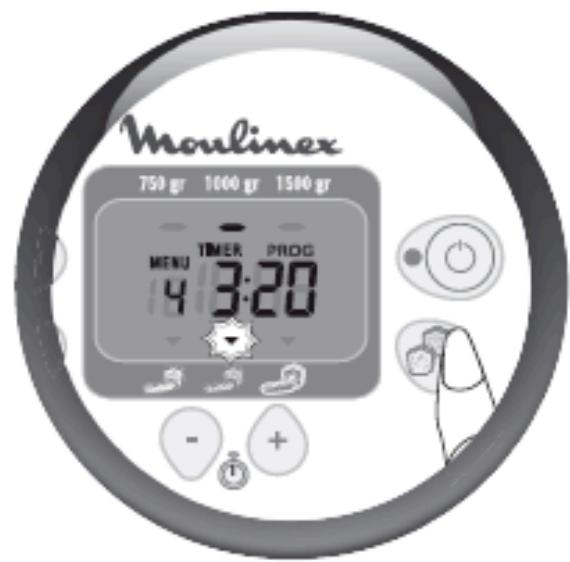 MOULINEX OW5023XL+BAGUETTES - SELECTIONNER LE POIDS DU PAIN - 1