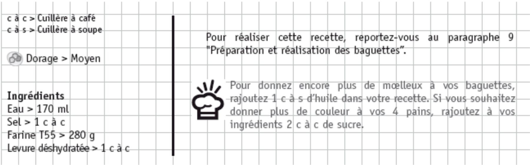 MOULINEX OW5023XL+BAGUETTES - Pour réaliser 4 baguettes de 100g environ - 1